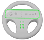 Gameron Glo Wheel vert pour Wiimote