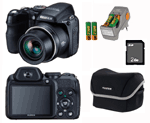 Fujifilm Finepix Pack Fnac S2000 HD + Fourre-tout + Chargeur + Carte SD 2 Go