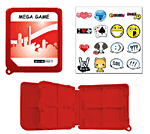 Comparer les prix de Mega Cool Pack rouge Gameron pour DS