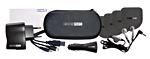 AWG Evolution Pack pour PSP Slim&Lite&nbsp;-&nbsp;Pack comprenant 1 étui, 4 boitiers de jeux, 1 protection écran, 1 câble USB, 1 chargeur allume-cigare, 1 chargeur secteur et 1 paire d'écouteurs stéréo avec réglage de volume