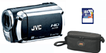 JVC GZ-HM200B + Sac + Carte SDHC 8 Go : Pack Fnac