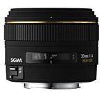 Sigma 30 mm f : 1,4 DC EX 4/3