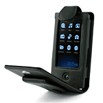 MCA étui cuir Snow noir pour Samsung YP-P2