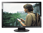 zoom de l'image Asus VW266H 26" Wide