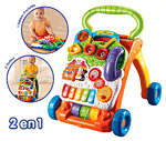 Vtech - Super trotteur parlant 2 en 1 - Orange