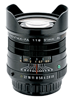 Pentax Smc FA 31 mm f/1.8 AL Noir Limited