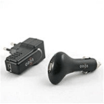 Chargeur USB/allume cigare QDOS pour iPhone & iPod