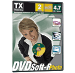 TX DVDSoft-R Sp�cial Photo 4,7 Go x 2
