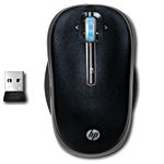 HP Souris Optique Mobile sans fil Noire