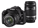 Canon EOS 450D + 2 Obj. Canon EF-S IS : 18 - 55 mm + 55 - 250 mm