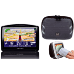TomTom GPS GO 930t Traffic - Europe et Amérique du Nord + T'nB Pack étui universel GPS 