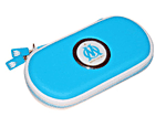 Housse bleue licence Olympique de Marseille pour PSP et PSP Slim & Lite Talismoon&nbsp;-&nbsp;Permet de ranger la console et ses accessoires, compartiment spécial pour 2 jeux