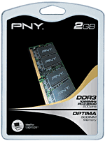 PNY SODIMM 2 Go DDR3 1066 MHz