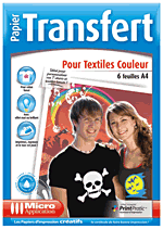 Micro Application Transfert pour Textiles de Couleur 5099