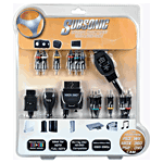 Subsonic Câble composante HD universel multiconsoles&nbsp;-&nbsp;Câble composante YUV et composite permettant de brancher simultanément Wii, PS2, PS3, Xbox360, lecteur DVD ou autres sur votre écran