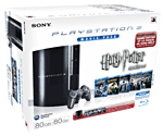 Console Sony PlayStation 3 - PS3 80 Go + Blu-Ray Harry Potter 1 à 5 + Coupon Blu-Ray Harry Potter et le Prince de Sang Mêlé