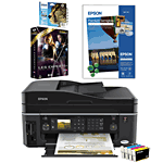 Epson Stylus SX610 FW WiFi + Epson Multipack T0715 DURABrite Ultra + Epson Papier S041765 + Les Experts Las Vegas Saison 4