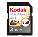 Kodak carte mémoire SDHC 8 Go