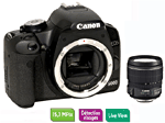 Canon EOS 500D + Obj. Canon EF-S IS USM 15 - 85 mm f/3.5 - 5.6
