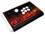 Stick arcade Street Fighter 4 pour Xbox 360 Madcatz&nbsp;-&nbsp;Joystick fonctions turbo et slow, boutons start et back désactivables, emplacement pour ranger le câble