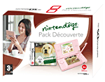 Comparer les prix de Console DS Lite Rose Pack Nintendogs Labrador