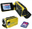 Sanyo Xacti VPC-WH1 Jaune (étanche - 3 m) + Carte  SDHC 4 Go