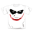 Comparez les prix Batman/joker/blanc/face/medium/tee shirt