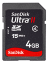SanDisk Secure Digital HC Ultra II 4 Go
