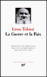 La guerre et la paix