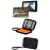 Mio GPS Moov Spirit V505 TV - France + Cartes Europe de l'Ouest 23 pays sur DVD + Info-Trafic Premium à vie + T'nB Etui GPS Velvet Memory - Taille L
