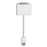 Apple adaptateur micro-DVI vers DVI Apple MB204GA
