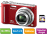 Panasonic Lumix DMC-TZ7 Rouge + Carte SDHC 8 Go