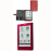 Sony Reader eBook Touch Edition PRS-600 - Rouge + Nor�ve Housse cuir pour Reader PRS-600 - Rouge