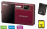 Nikon CoolPix S70 Rouge Emotion + Etui + Carte SDHC 8 Go