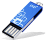 PQI i812 8 Go Bleu