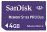 SanDisk Carte Memory Stick Pro Duo 4 Go