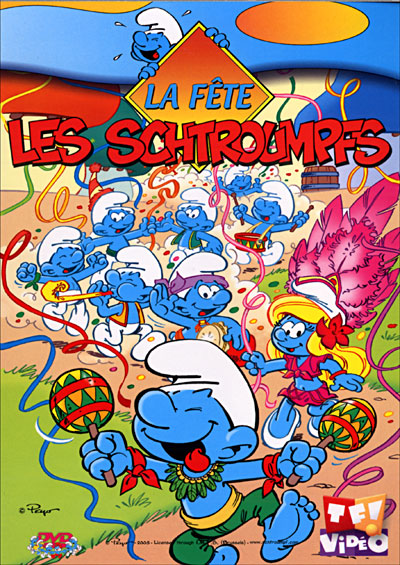 La fete des Schtroumpfs