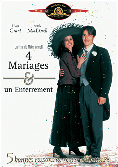 Quatre mariages et un enterrement Film streaming 3700259810524 Quatre mariages et un enterrement Film streaming