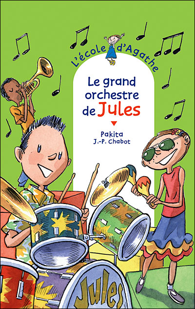 Couverture de L' école d'Agathe n° 51 Le grand orchestre de Jules