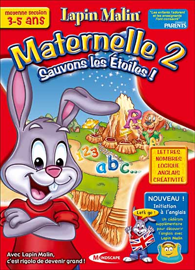 Lapin Malin - Maternelle 2 jeux complet en français !