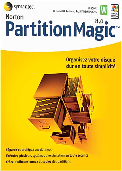 Norton Partition Magic 8.0 С помощью разработанной компанией Symantec