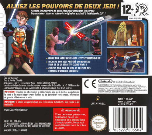 star wars the clone wars le jeux