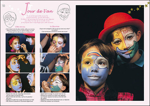Maquillage parade, toutes les fêtes