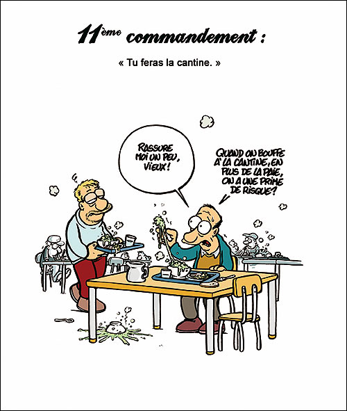 Les 40 commandements - Les 40 commandements, De l'enseignant