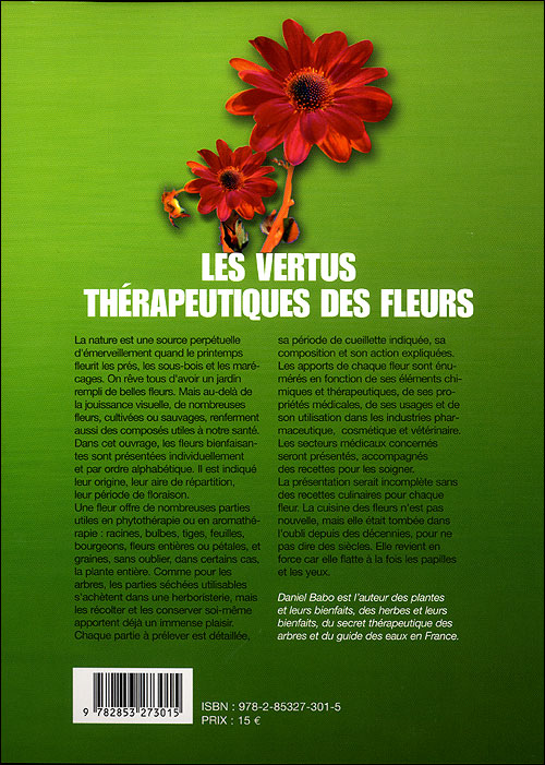 Les vertus thérapeutiques des fleurs