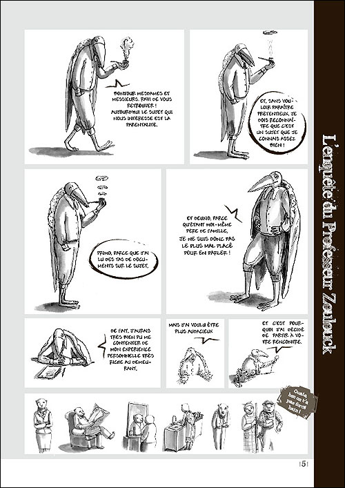 Les carnets du professeur Zoulouck : la parentalité