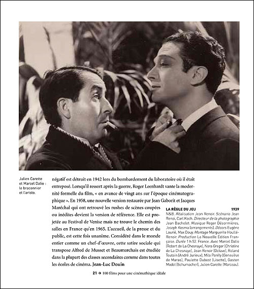 100 films pour une cinémathèque idéale