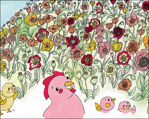 Ping et la poule