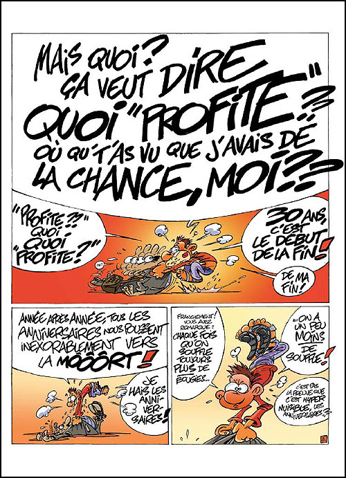 Et paf, un an de plus en pleine figure