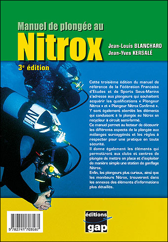 Manuel de plongée au Nitrox